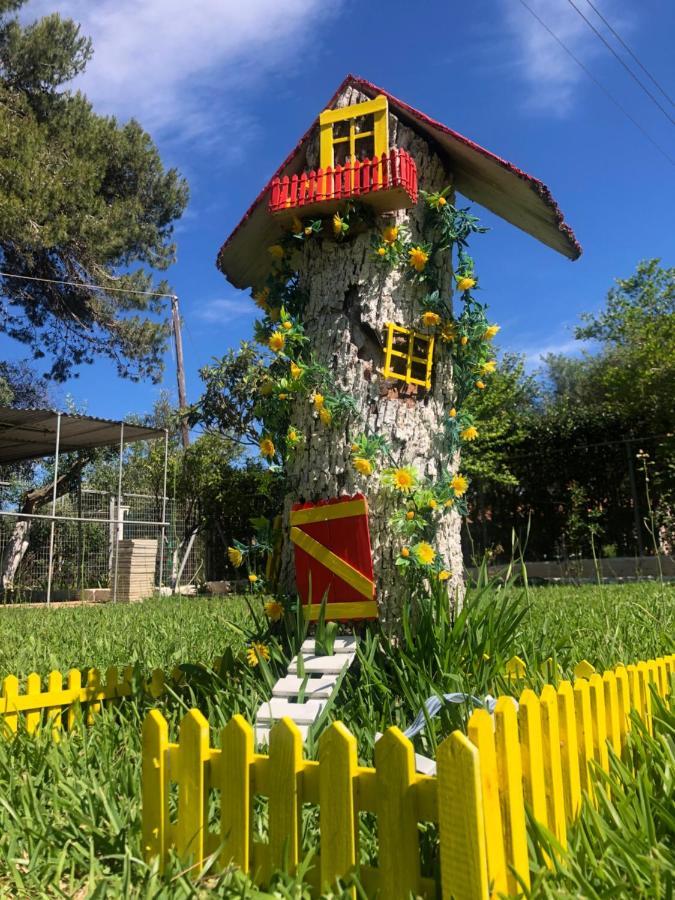 Malou Garden House Near The Beach Glífa Buitenkant foto